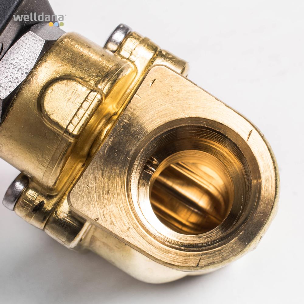 Magneettiventtiili ½ tuumaa, 230 V, normaalisti suljettu